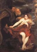 Anthony Van Dyck Susanna and The Elders (mk03) oil painting picture wholesale